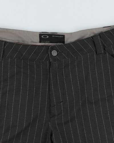 Oakley Striped Grey Shorts - W38