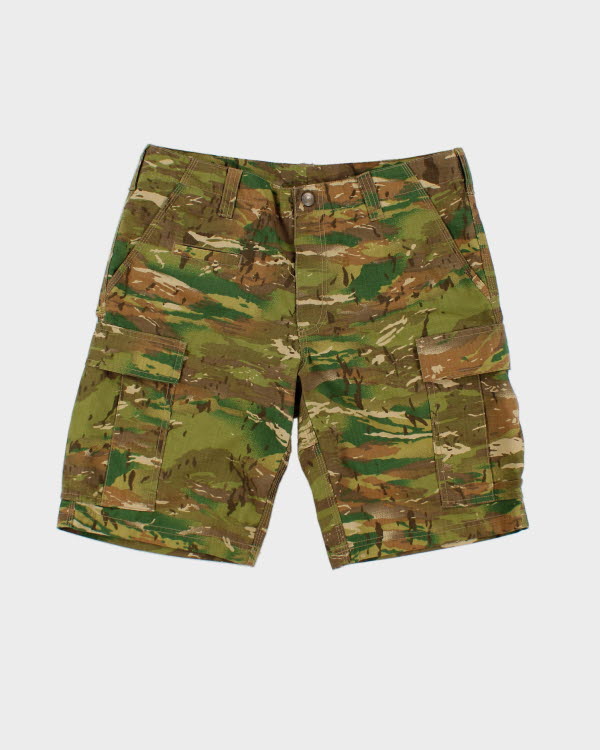 Y2k 00s Pentagon Camouflage  Shorts - W34