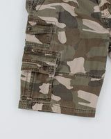 Y2k 00s Camouflage Shorts - W32