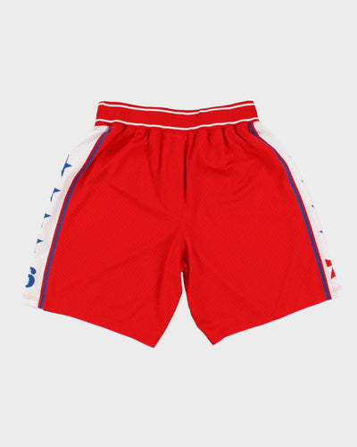Vintage 90's Nike Philly 76ers Basketball Shorts - W34 L10