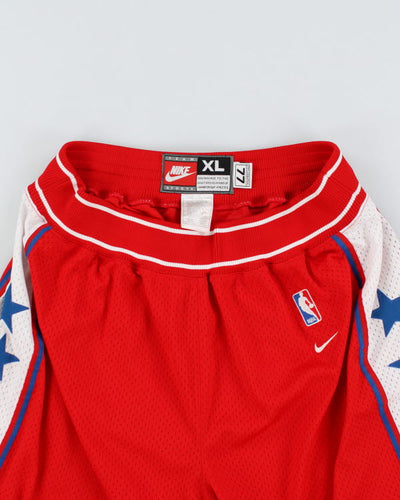 Vintage 90's Nike Philly 76ers Basketball Shorts - W34 L10
