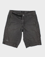 Arc'teryx Men's Belted Dark Grey Shorts - W34
