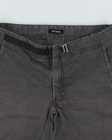 Arc'teryx Men's Belted Dark Grey Shorts - W34