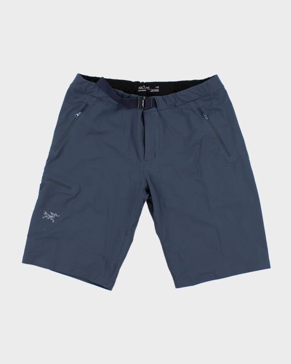Arc'teryx Men's Belted Navy Shorts - W34