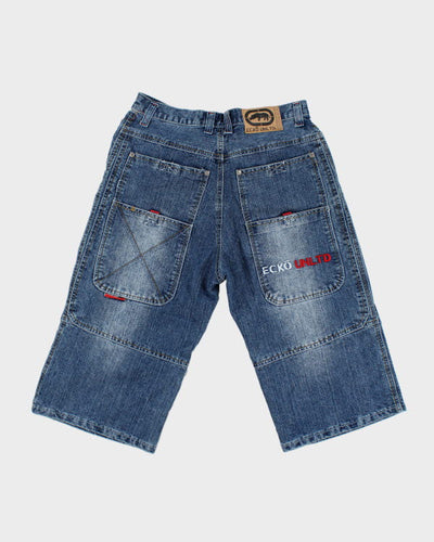 Vintage Y2K Ecko Multi Pocket Denim Shorts - W30 L15