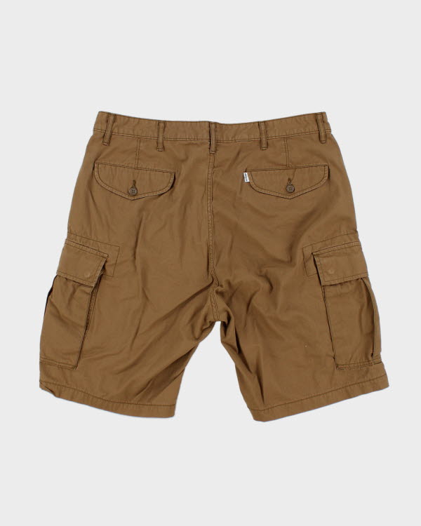 Levi's White Tab Brown Cargo Shorts - W36