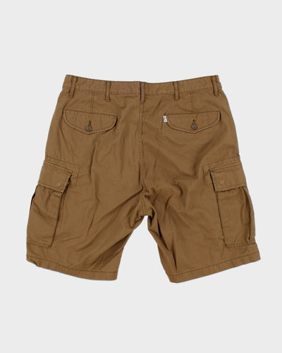 Levi's White Tab Brown Cargo Shorts - W36