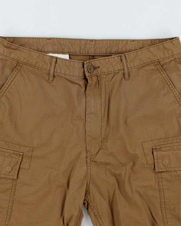 Levi's White Tab Brown Cargo Shorts - W36