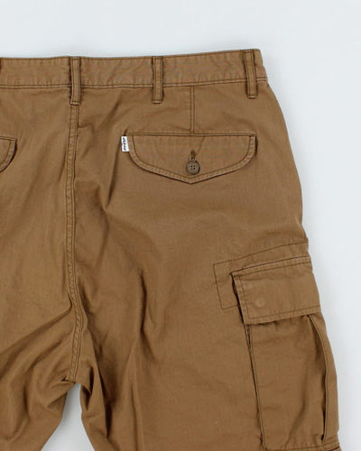 Levi's White Tab Brown Cargo Shorts - W36