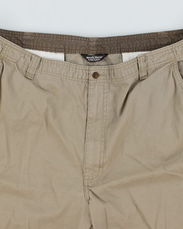 Woolrich Beige Cargo Shorts -  W40