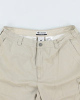 Columbia Hiking Cargo Shorts - W36