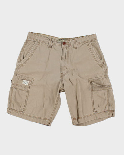 00s Levi's Beige Cargo Shorts - W34