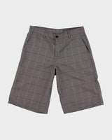 Y2K 00s Genuine Dickies Grey Patterned Shorts - W32