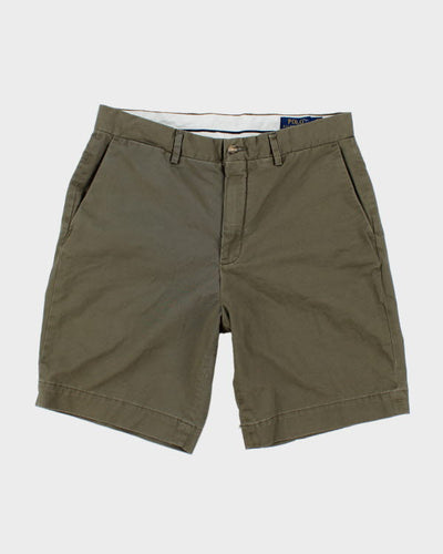 Polo Ralph Lauren Khaki Green Chino Shorts - W34