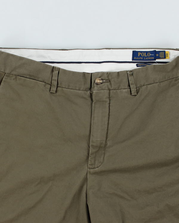 Polo Ralph Lauren Khaki Green Chino Shorts - W34