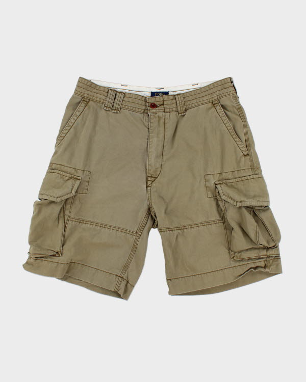 Polo Ralph Lauren Khaki Green Cargo Shorts - W36