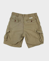 Polo Ralph Lauren Khaki Green Cargo Shorts - W36