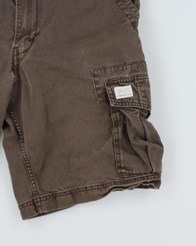 00s Levi's Brown Cargo Shorts - W32
