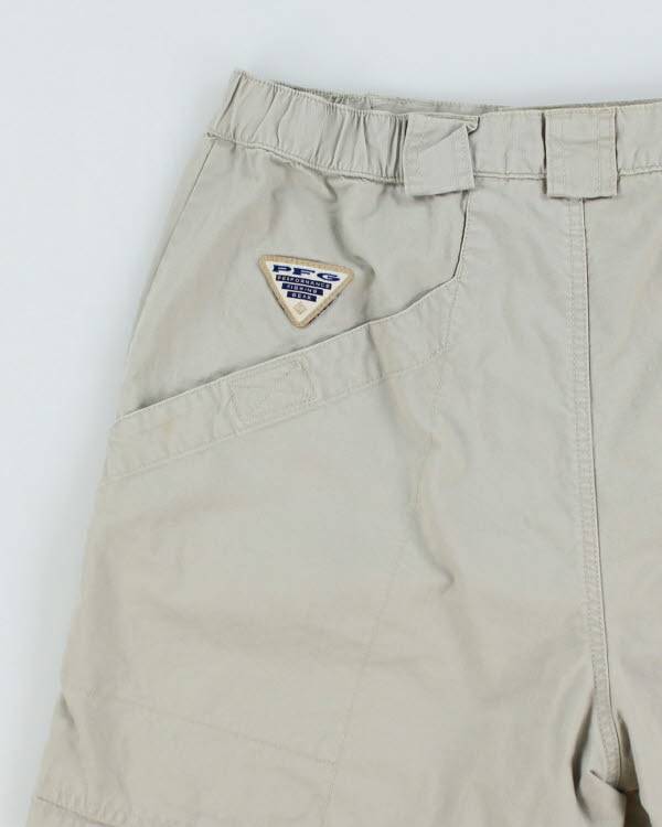 Columbia Belted Grey Cargo Shorts - M