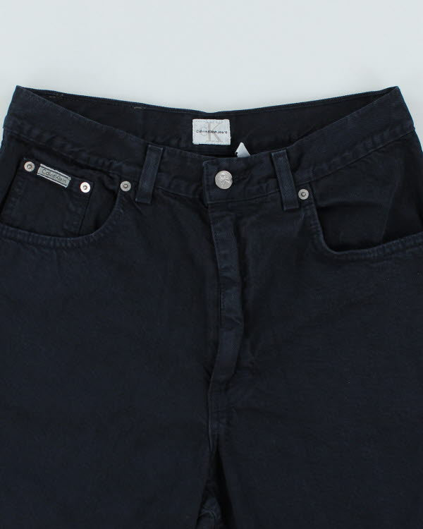 Vintage Calvin Klein Dark Wash Denim Shorts - W28 L9