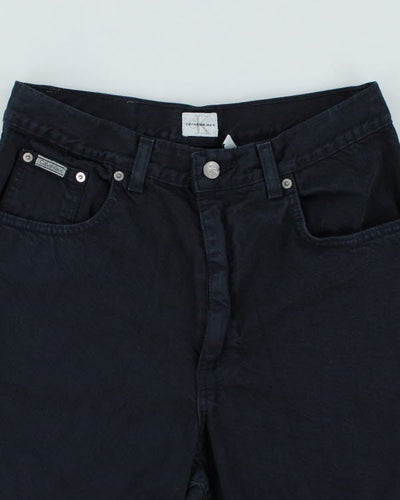 Vintage Calvin Klein Dark Wash Denim Shorts - W28 L9