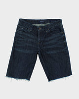 Vintage Guess Cut Off Dark Wash Denim Shorts - W32 L11