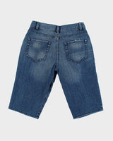 Vintage BCBG Alternative Panelling Denim Shorts - W28 L14