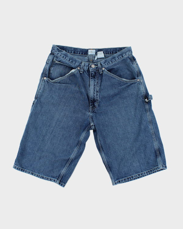 Vintage Y2K Calvin Klein Carpenter Denim Shorts - W30 L12