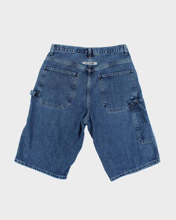 Vintage Y2K Calvin Klein Carpenter Denim Shorts - W30 L12