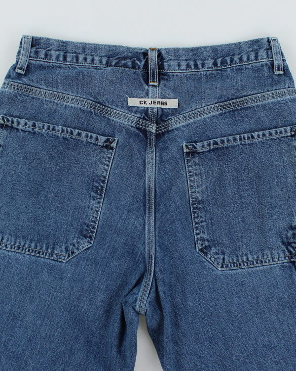 Vintage Y2K Calvin Klein Carpenter Denim Shorts - W30 L12