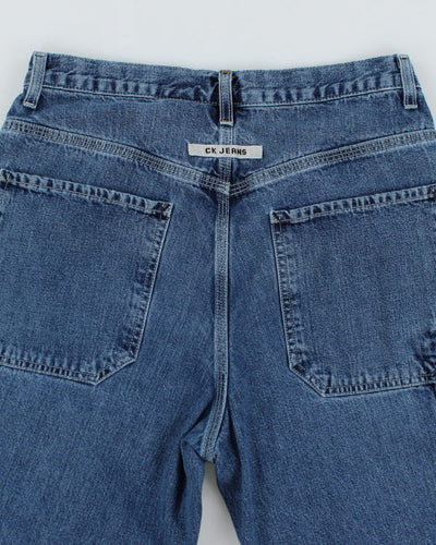 Vintage Y2K Calvin Klein Carpenter Denim Shorts - W30 L12