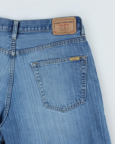 Vintage Levi's Wide Leg Light Wash Denim Shorts - W32 L10