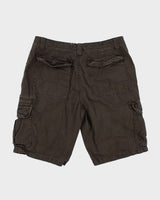 Vintage 2000s Wide Leg Cargo Shorts - W38 L11