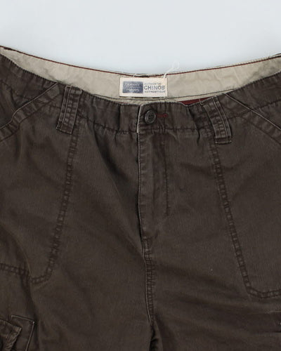 Vintage 2000s Wide Leg Cargo Shorts - W38 L11