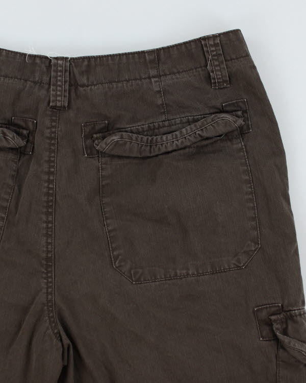 Vintage 2000s Wide Leg Cargo Shorts - W38 L11
