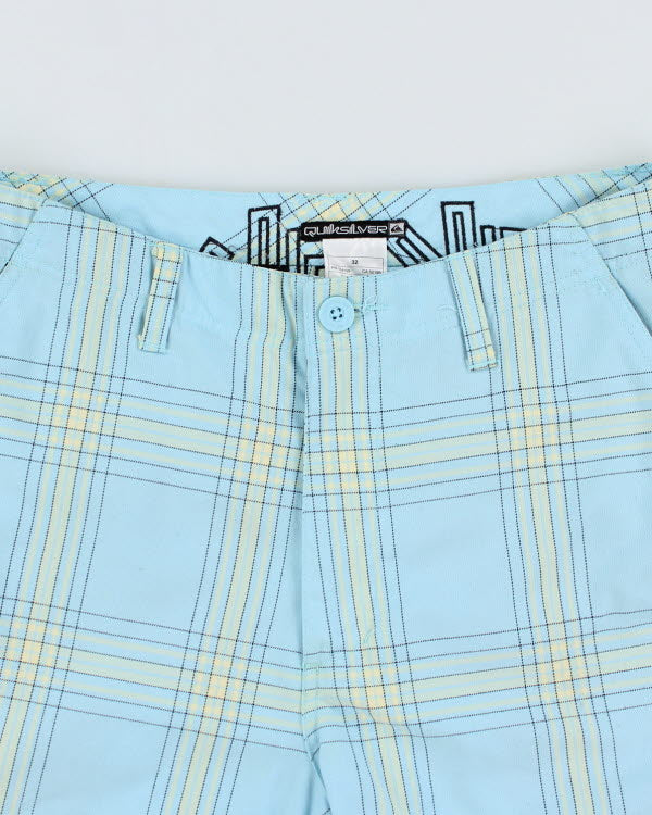 Vintage Quiksilver Patterned Baggy Shorts - W32 L11