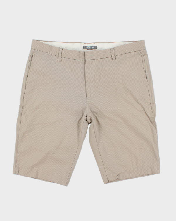 Vintage Dockers Striped Wide Shorts - W38 L12