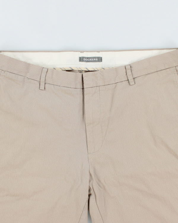 Vintage Dockers Striped Wide Shorts - W38 L12