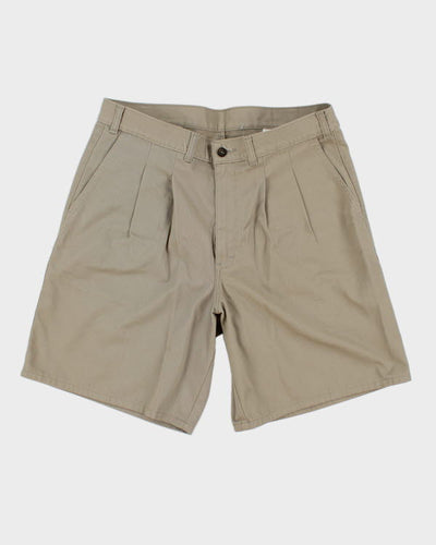 Vintage High Waisted Pleated Shorts - W34 L8