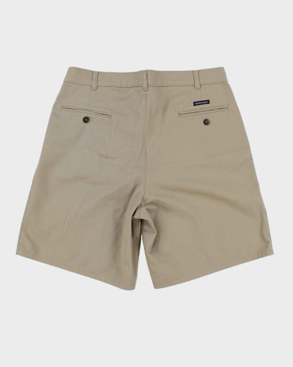 Vintage High Waisted Pleated Shorts W34 L8 - Main Image