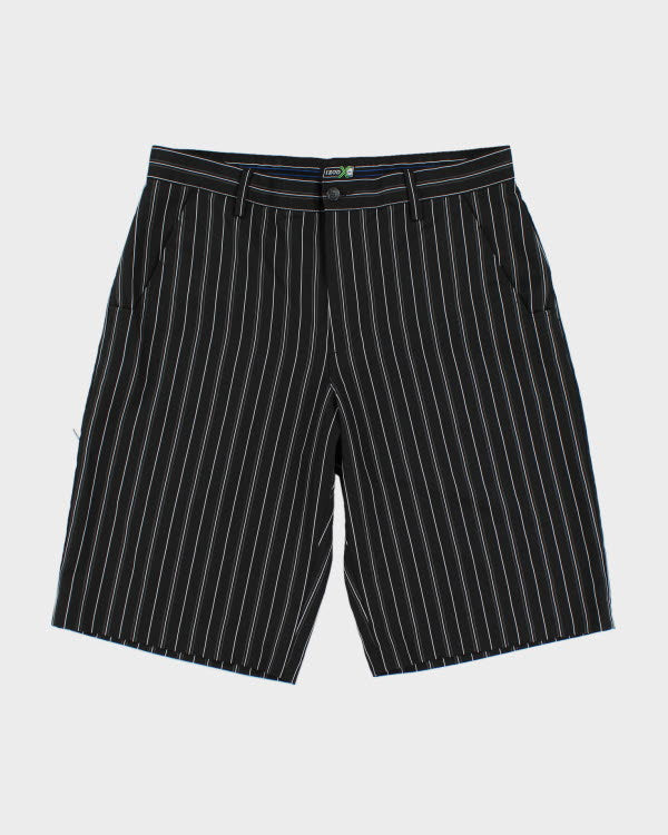 Vintage IZOD Wide Leg Striped Shorts - W34 L12