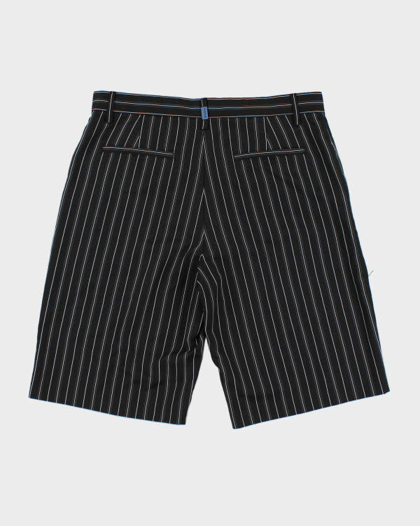 Vintage IZOD Wide Leg Striped Shorts - W34 L12