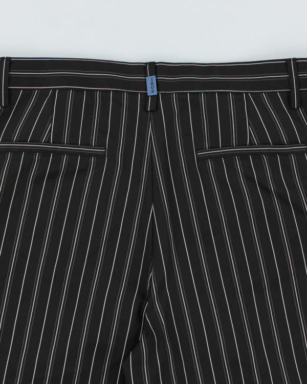 Vintage IZOD Wide Leg Striped Shorts - W34 L12