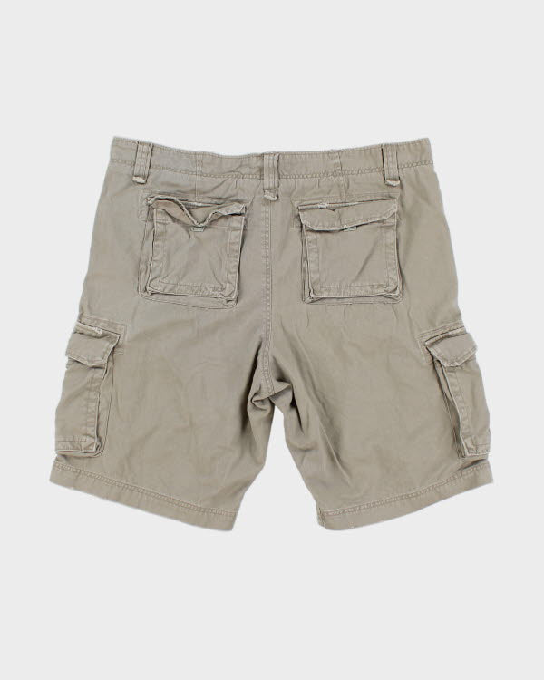 Vintage Wide Leg Cargo Shorts - W38 L10