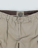 Vintage Wide Leg Cargo Shorts - W38 L10