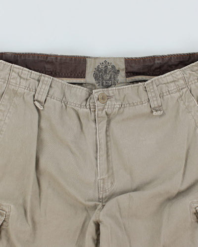 Vintage Wide Leg Cargo Shorts - W38 L10