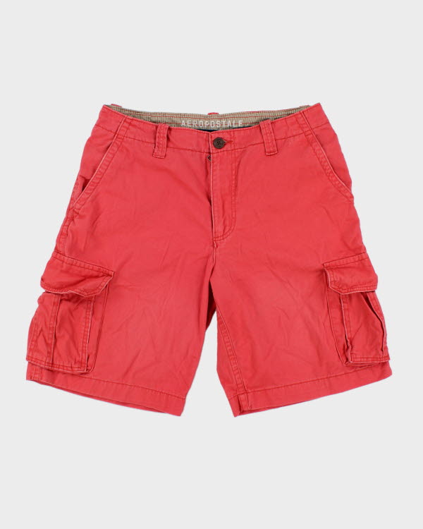 Vintage Heavyweight Pink Cargo Shorts - W33 L10