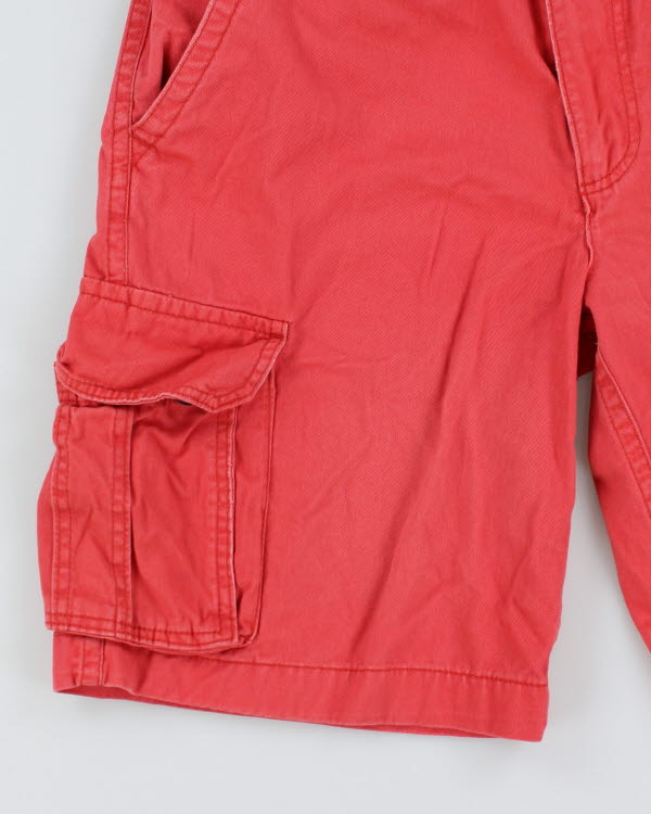 Vintage Heavyweight Pink Cargo Shorts - W33 L10