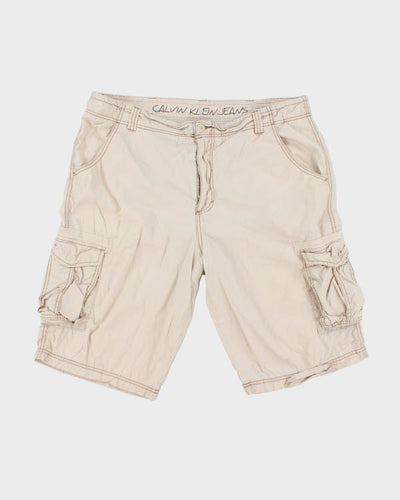 Vintage Calvin Klein Lightweight Baggy Cargo Shorts - W38 L13