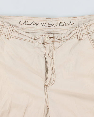 Vintage Calvin Klein Lightweight Baggy Cargo Shorts - W38 L13